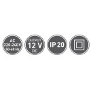 Zasilacz LED 12W PRO 12V GTV LD-ZASPRO12W-30