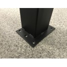 Noga do stołu U 80x80 H-440 szeroka 600