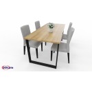 Noga do stołu U 80x20 H-720