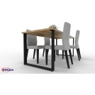 Noga do stołu U 80x20 H-720