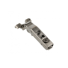 Zawias GTV SILENTO PRO nakładany ramka alu cichy domyk czarny 3D clip-on ZM-HCSLRALU09-3D-20