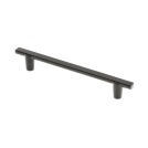 Uchwyt Meblowy RAY GTV Czarny Mat 128 mm UZ-RAY-128-20M
