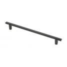 Uchwyt Meblowy RAY GTV czarny mat 192 mm UZ-RAY-192-20